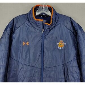 Under Armour Puffer Jacket XL‎ Syracuse Orange NCAA Cold Gear College Football